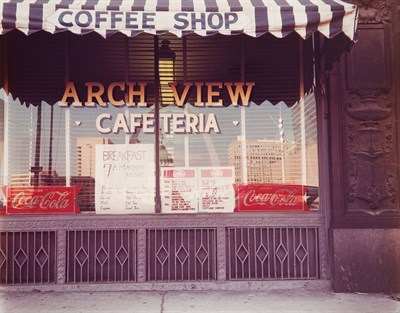 Lot 561 - MEYEROWITZ, JOEL (b. 1938) Arch View Cafeteria...