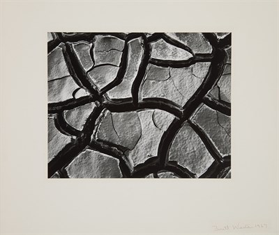Lot 117 - WESTON, BRETT (1911-1993) [Mud Cracks, 1967]....