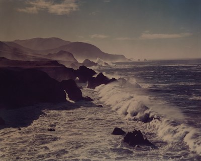 Lot 593 - WESTON, COLE (1919-2003) Surf and Headlands,...
