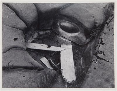 Lot 597 - WHITE, MINOR (1908-1976) [Driftwood and eye,...