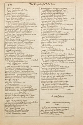 Lot 418 - SHAKESPEARE, WILLIAM Four leaves extracted...