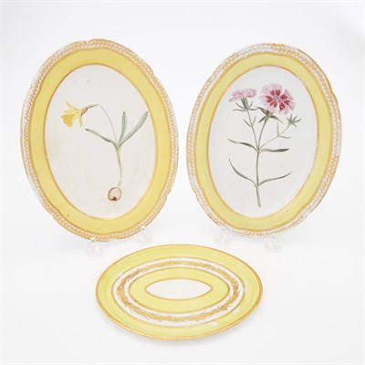 Lot 516 - Derby Porcelain Yellow Ground Teapot and Stand...