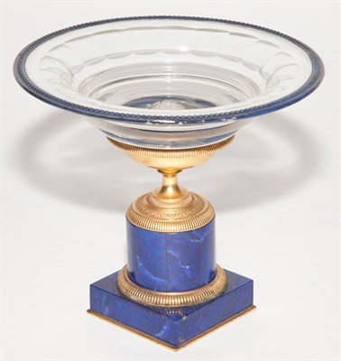 Lot 566 - Continental Gilt-Metal Mounted Lapis Lazuli...