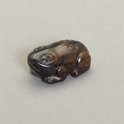Lot 32 - Chinese Jade Toad Ming Dynasty Carved...