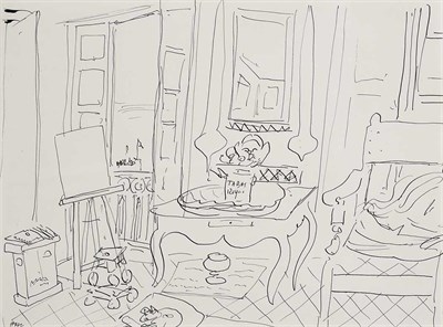 Lot 63 - Henri Matisse French, 1869-1954 Interior, 1947...
