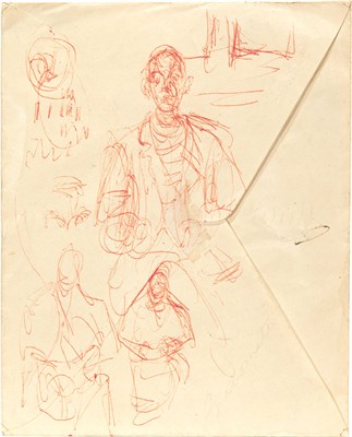 Lot 37 - Alberto Giacometti Swiss, 1901-1966 Studies...