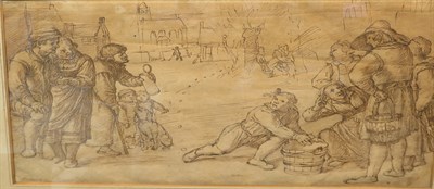 Lot 84 - Attributed to Jan Brueghel II Figures in a...