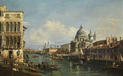 Lot 116 - Follower of Bernardo Bellotto The Grand Canal,...
