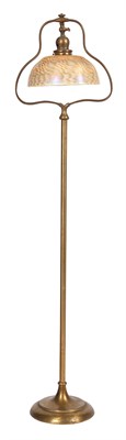 Lot 174 - Handel Co. Gilt-Metal Harp Floor Lamp Base;...