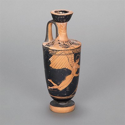 Lot 412 - Attic Red Figure Lekythos Circa 460 BC...