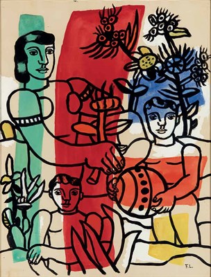 Lot 66 - Fernand Leger French, 1881-1955 Le Bonheur...