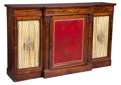 Lot 370 - George IV Gilt-Metal Mounted Rosewood and...