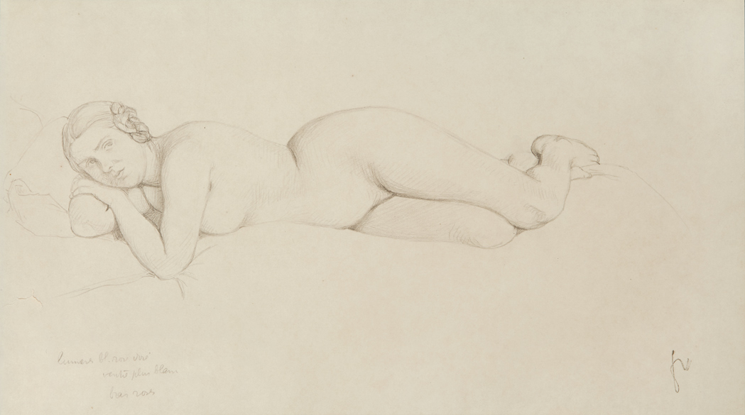 Lot 59 - Felix Vallotton French, 1861-1925 Nu Couche...