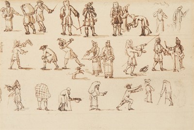 Lot 129 - Attributed to Francis Place Figure Studies...