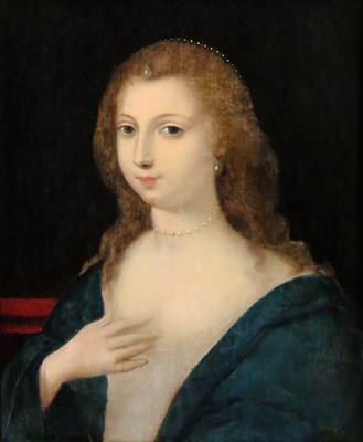 Lot 64 - French School 19th Century Portrait of a Lady...