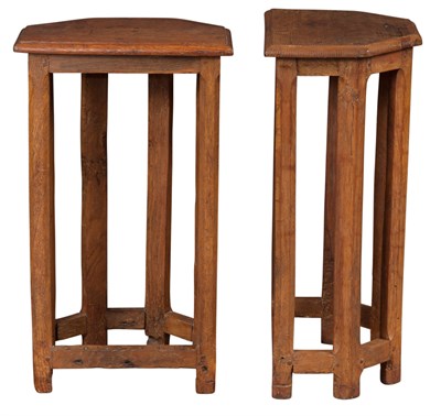 Lot 646 - Pair of English Oak Joined Tables Last quarter...
