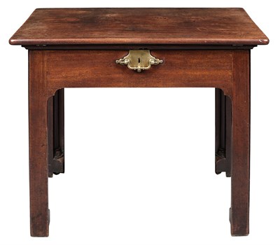 Lot 338 - George III Mahogany Reading/Writing Table...