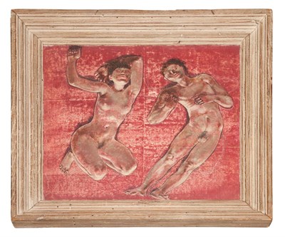 Lot 33 - Hans Erni Swiss, 1909-2015 Adam and Eve, 1952...