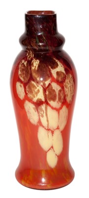Lot 137 - Schneider Art Deco Glass Vase Circa 1930...