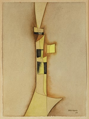 Lot 13 - Gaston Bertrand Belgian, 1910-1994 Vesubie III,...