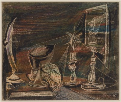 Lot 82 - Hananiah Harari American, 1912-2000 The Toast,...