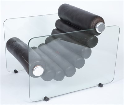 Lot 315 - Fabio Lenci Italian, b. 1935 Pair of Hyaline...