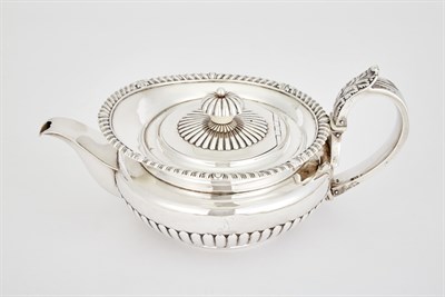 Lot 375 - George III Sterling Silver Teapot Paul Storr,...