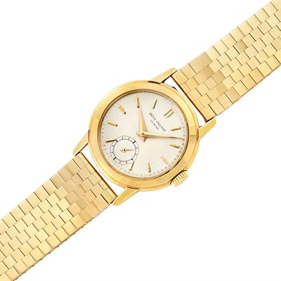 Lot 90 - Gentleman's Gold Wristwatch, Patek Philippe, Ref. 2455