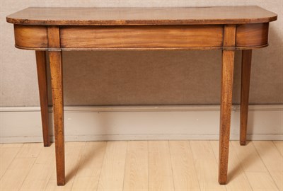 Lot 383 - Two George III Mahogany Dining Table Ends...
