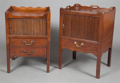 Lot 445 - Assembled Pair of George III Style Mahogany...