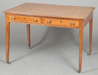 Lot 326 - George III Mahogany Writing Table Last quarter...