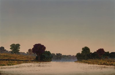 Lot 204 - Stephen Hannock American, b. 1951 Flooded...