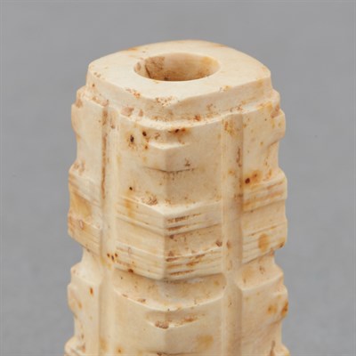 Lot 18 - Two Chinese Archaic Style Jade Cong Comprising...