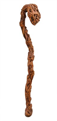 Lot 50 - Chinese Boxwood Ruyi Sceptre Qing Dynasty...