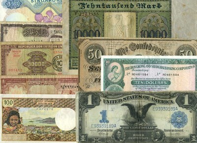 Lot 1058 - World Wide Currency Group Small group of...