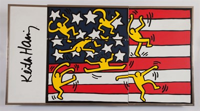 Lot 416 - After Keith Haring Stars and Stripes Cocktail...