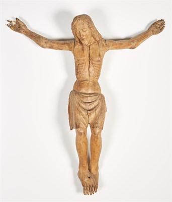 Lot 586 - Pine Corpus Figure Probably South German,...