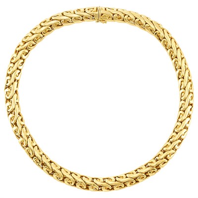 Lot 377 - Gold Necklace, Tiffany & Co.