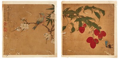 Lot 185 - Chinese School 18th/19th Century Album format:...