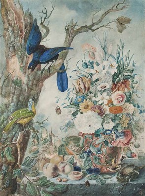 Lot 56 - French School 18th/19th Century Exotic Birds...