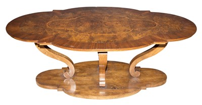 Lot 265 - Classical Style Inlaid Walnut Low Table Height...