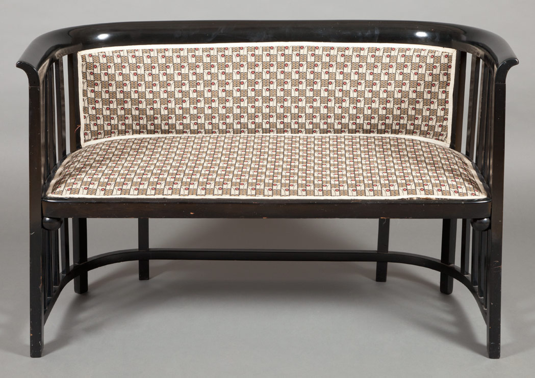 Lot 242 - Josef Hoffmann Austrian, 1870-1956 Settee,...