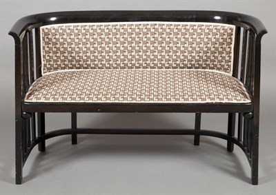 Lot 242 - Josef Hoffmann Austrian, 1870-1956 Settee,...