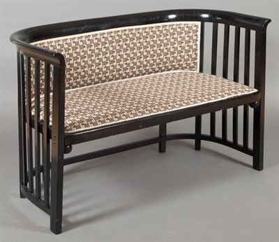 Lot 242 - Josef Hoffmann Austrian, 1870-1956 Settee,...