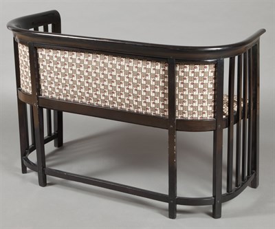 Lot 242 - Josef Hoffmann Austrian, 1870-1956 Settee,...