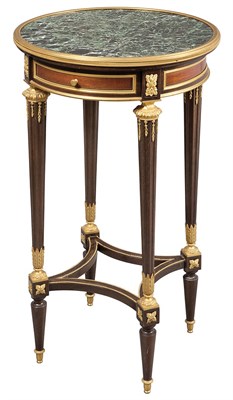 Lot 452 - Louis XVI Style Gilt-Bronze Mounted Gueridon...