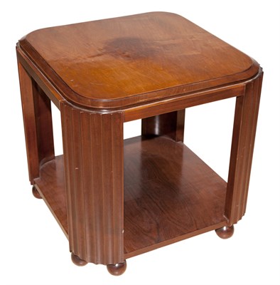 Lot 260 - Art Deco Rosewood and Other Woods Side Table...