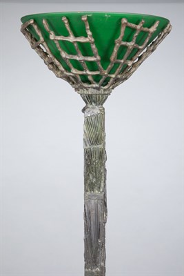 Lot 204 - Louis Cane Bronze Floor Lamp 1990s Signed Cane...