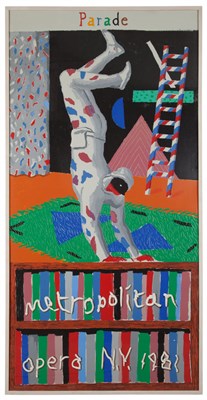 Lot 110 - After David Hockney PARADE, METROPOLITAN OPERA...