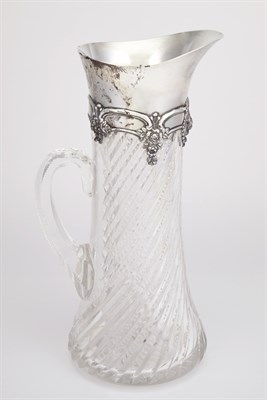 Lot 245 - Tiffany & Co. Sterling Silver Mounted Glass...